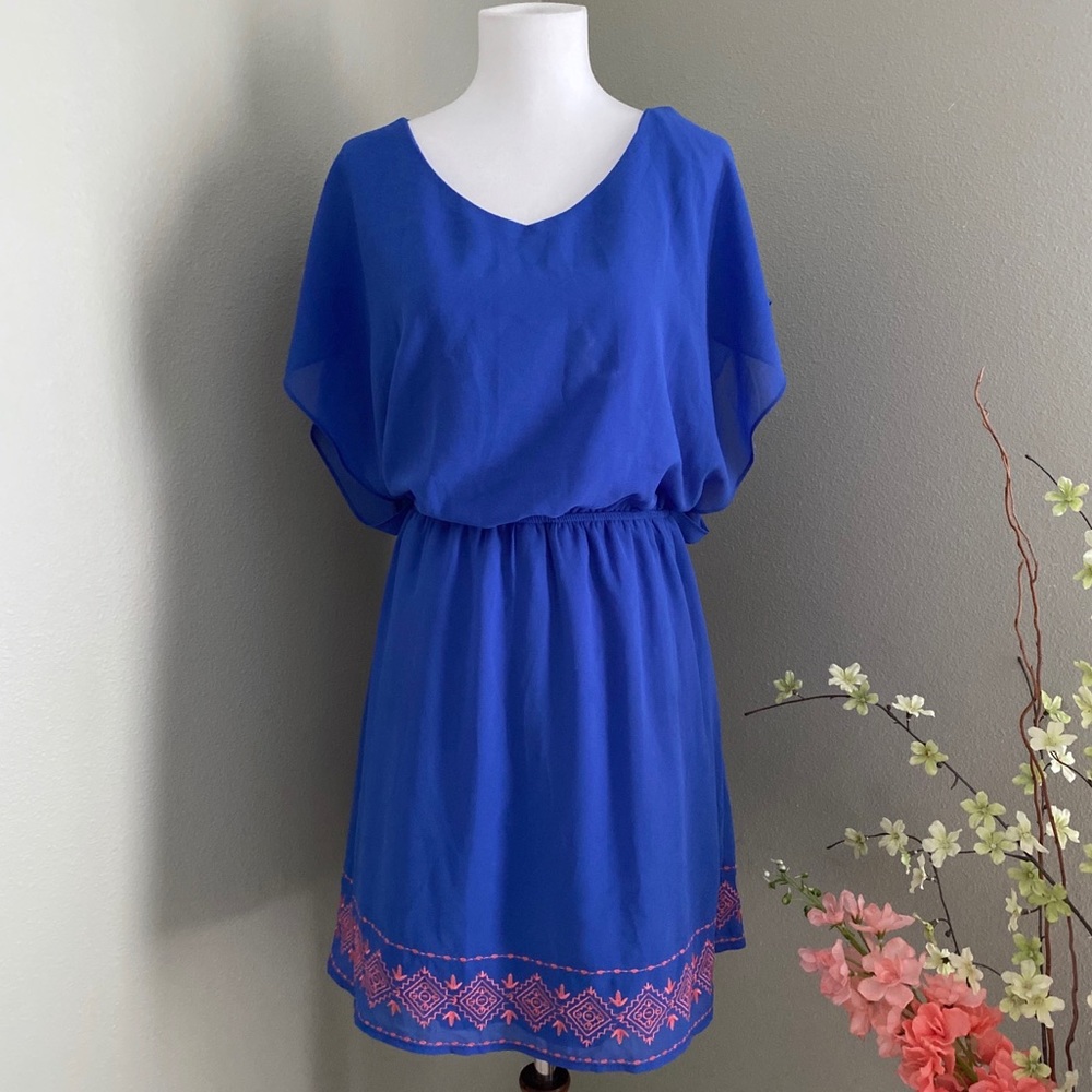 Miami Embroidered Dress - Picture 1 of 5